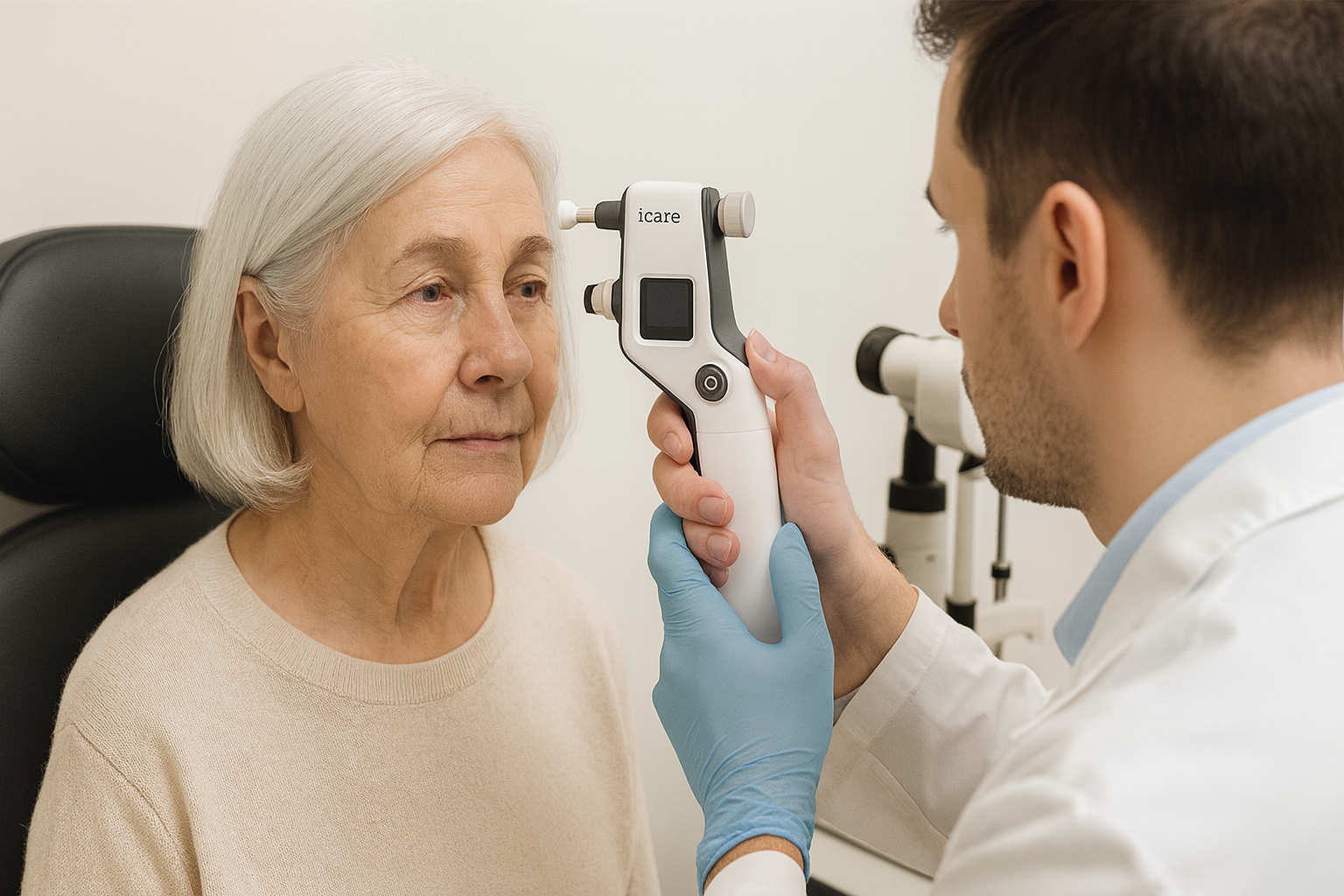 Где измерить глазное давление?, клиника Амосовой