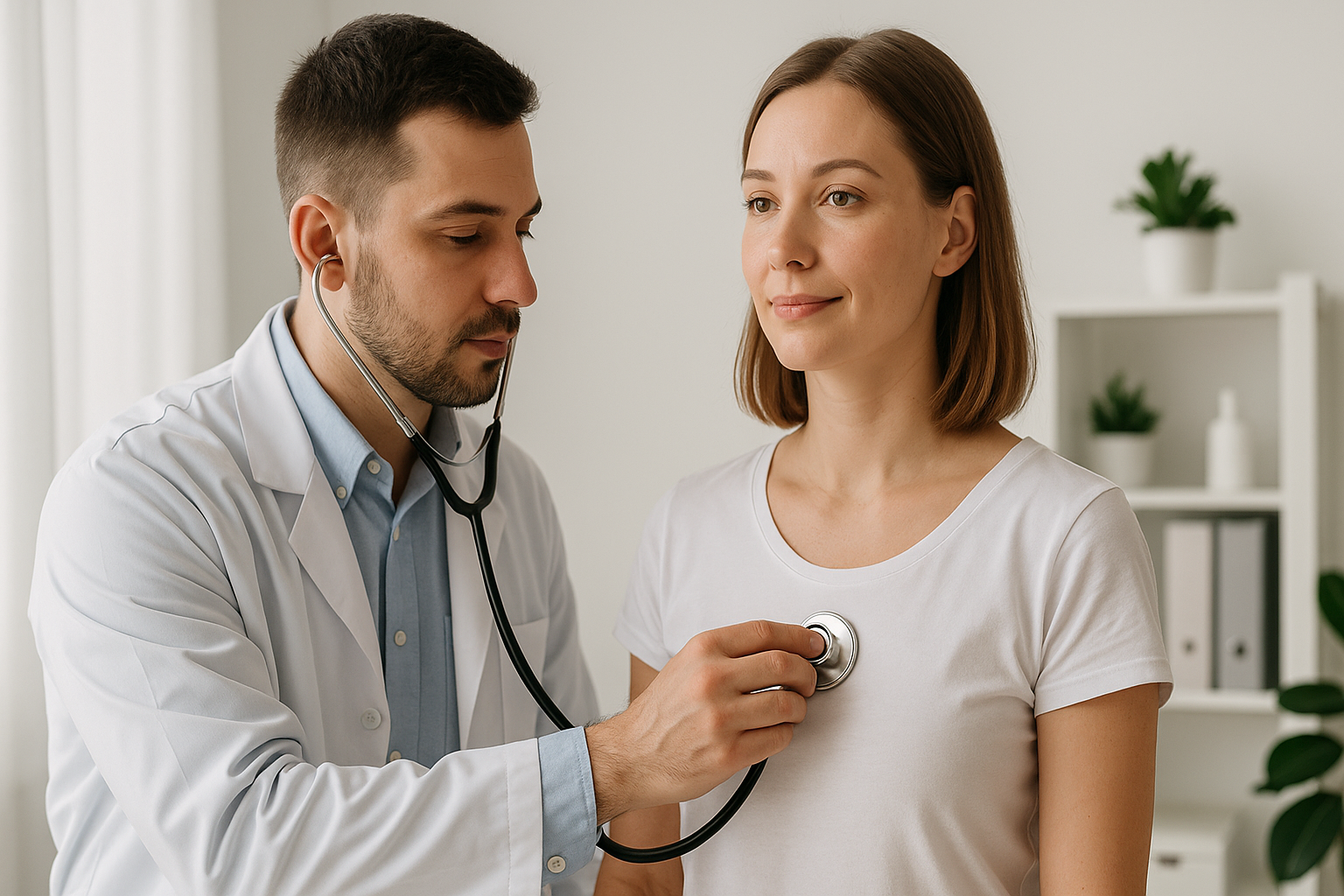 Медицинский осмотр, клиника Амосовой